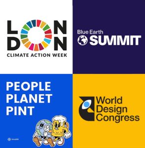 4 logos of climate events